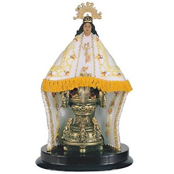 FC Design 5"H Our Lady of Juquila Statue Nuetra Senora de Virgen Mexico Holy Figurine Religious Decoration Home Room Decor
