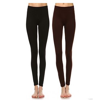 Pack of 2 Solid Leggings