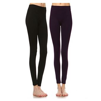 Pack of 2 Solid Leggings