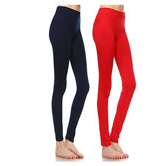 Pack of 2 Solid Leggings