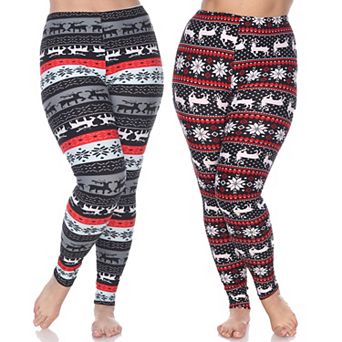 Pack of 2 Plus Size Leggings