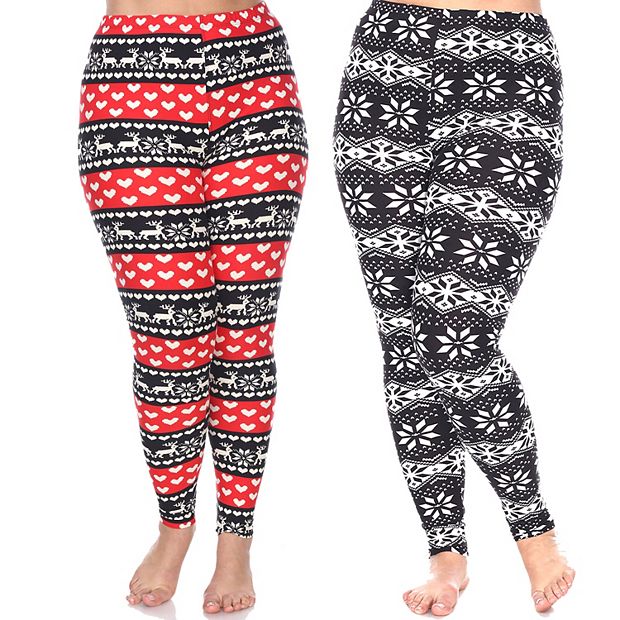 Pack of 2 Plus Size Leggings