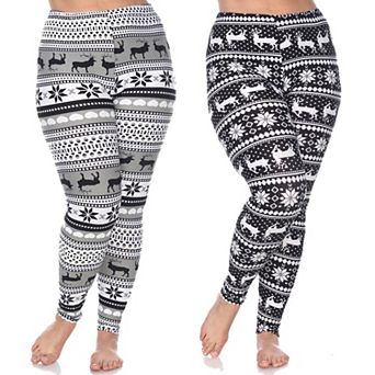 Pack of 2 Plus Size Leggings