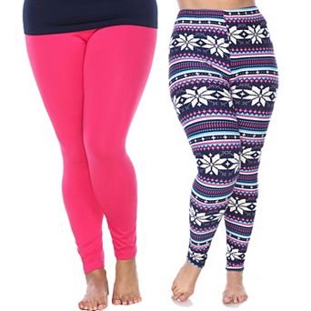 Pack of 2 Plus Size Leggings