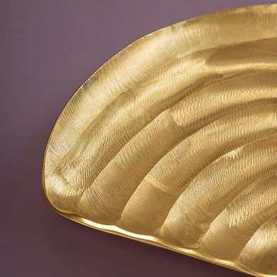 Zest Gold Decorative Tray - 10"