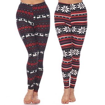 Pack 2 of Printed Leggings