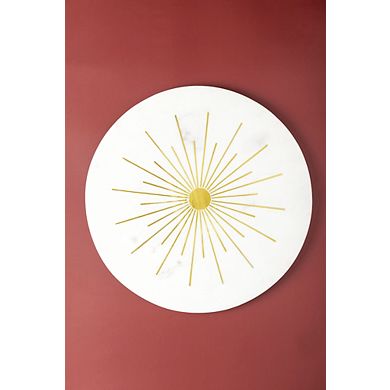 Sunshine Marble Lazy Susan - 16"