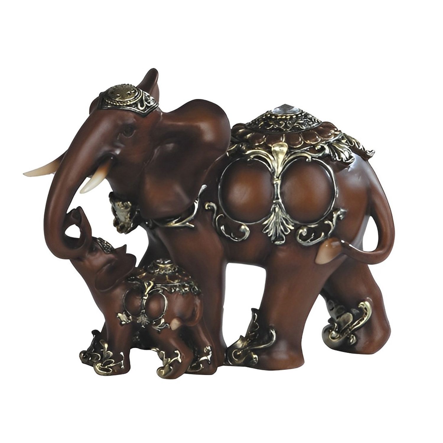 FC Design 2-PC Set 3.75H Blue Elephant Salt & Pepper Shakers Animal  Figurines Statue Decorative