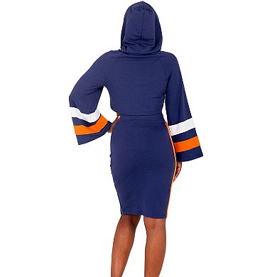 Poetic Justice Curvy Women's Flare Sleeve Cropped Drawstring Hoodie