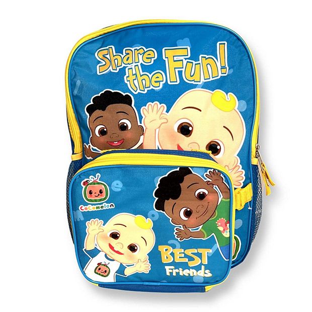Cocomelon Backpack and Lunch Box for Kids - 6 Pc Bundle with 16 Cocomelon  Backpack, Lunch Bag, Stickers, Backpack Clip, and More (Cocomelon School