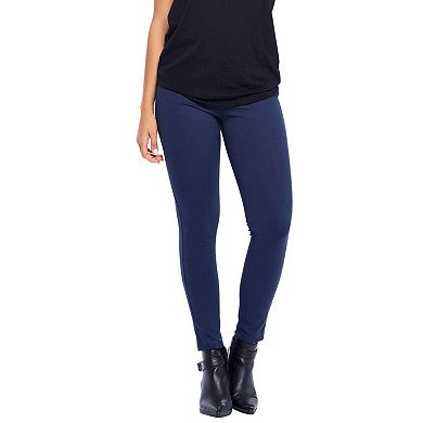 High Waist Yoga Pant Legging (Navy, Large)