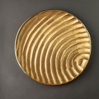 Savanna Gold Decorative Tray - 16"