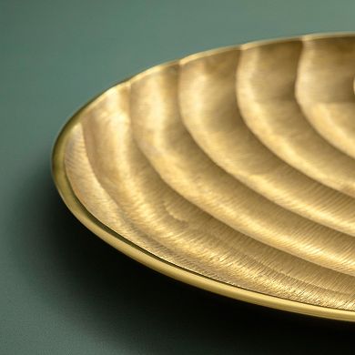 Savanna Gold Decorative Tray - 12"