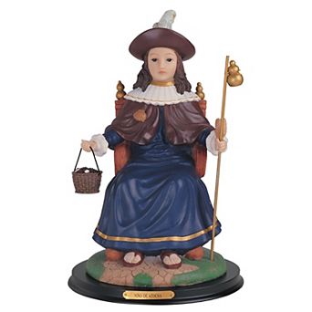 FC Design 13"H Santo Nino de Atocha Statue Holy Infant of Atocha Holy Figurine Religious Decoration Sculpture Home Room Decor