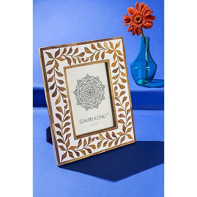 GAURI KOHLI Jodhpur Wood Inlay Picture Frame - 5"x7"