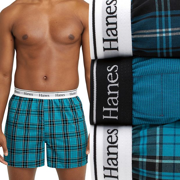 Woven Checked Boxers