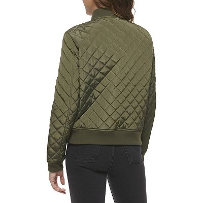 Levi’s Women’s Diamond popular Quilted Bomber Jacket, Size Small