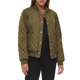 Women's Levi's® Diamond Quilted Bomber Jacket with Sherpa Lining