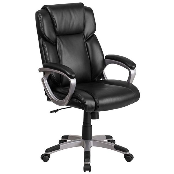 Flash Furniture Carolyn Mid-Back LeatherSoft Executive Swivel Office Chair