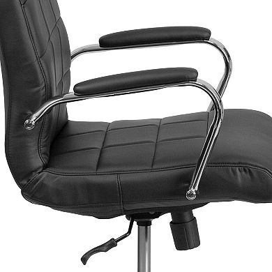 Flash Furniture Vivian Mid-Back Executive Swivel Office Chair 
