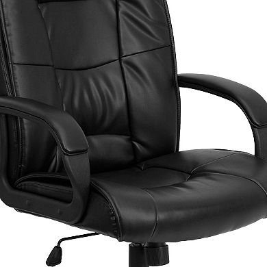 Flash Furniture Jessica High Back LeatherSoft Executive Swivel Office Chair