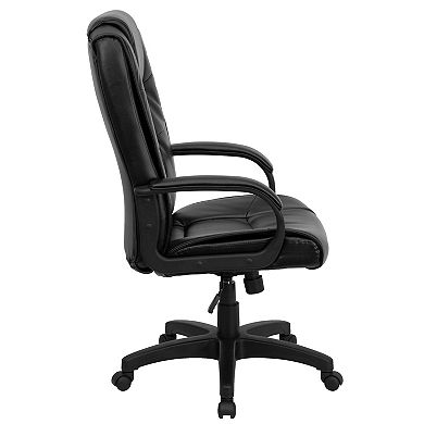 Flash Furniture Jessica High Back LeatherSoft Executive Swivel Office Chair