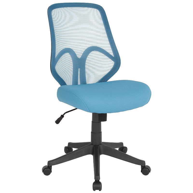 Flash Furniture Salerno Series High Back Office Chair, Blue