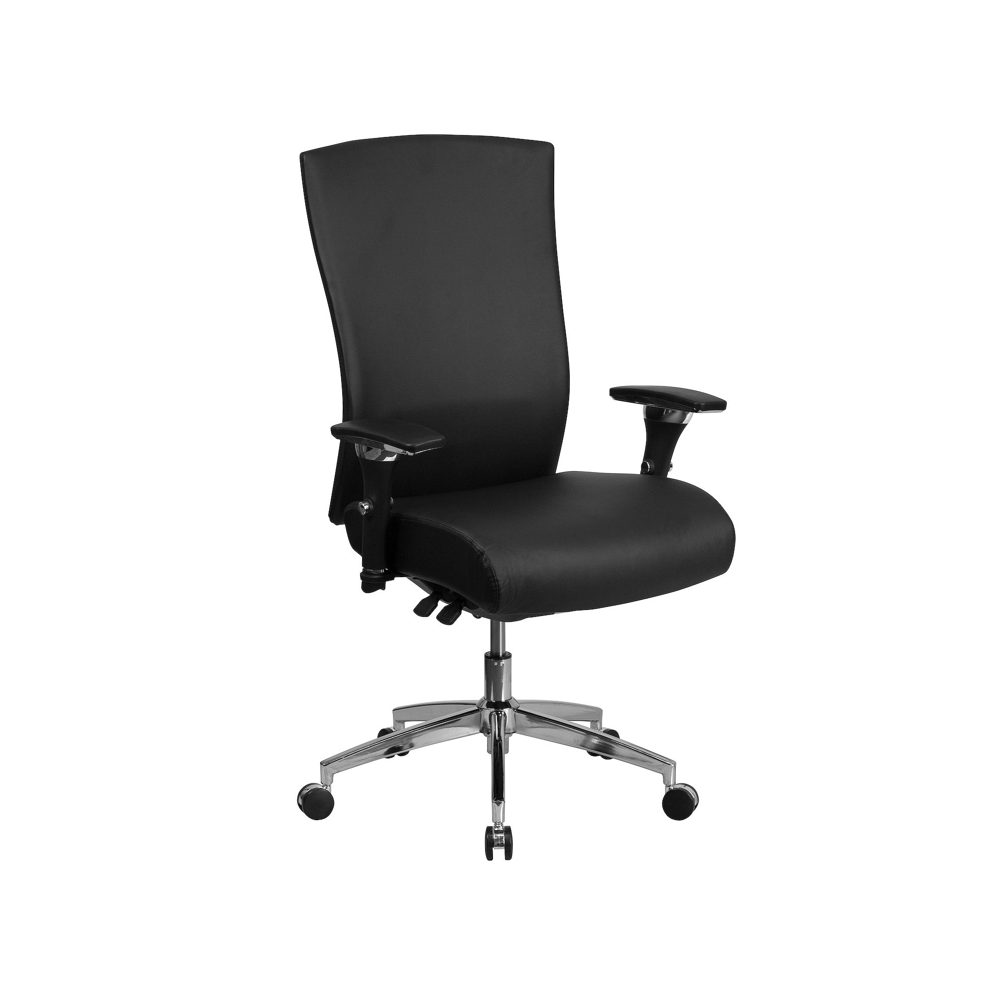 Flash Furniture Hercules Series Ergonomic Adjustable Office Chair, Black Le
