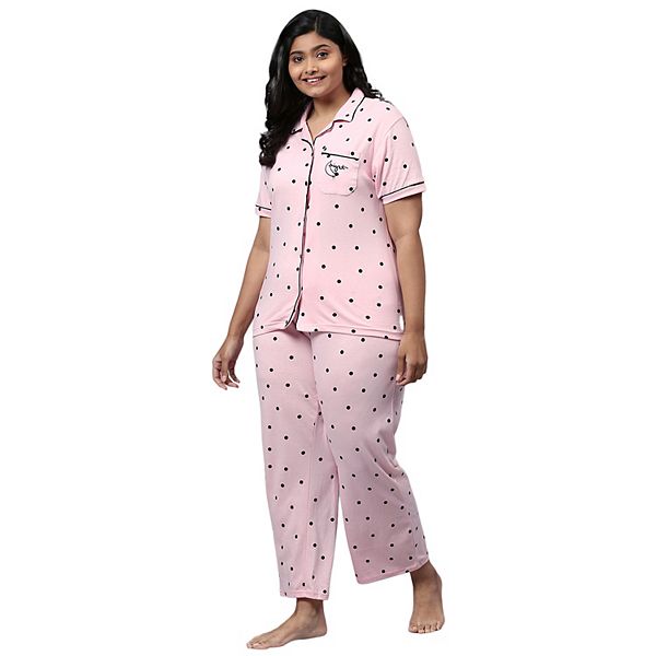 Women Printed Full Sleeve Night Suit