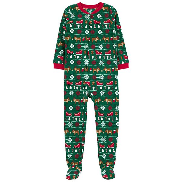 Cozy Christmas Pajamas, women's thermal pajamas, fair isle pajamas