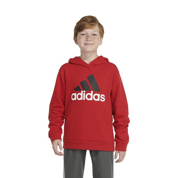 Boys 8 20 adidas Essential Fleece Hoodie in Regular Husky