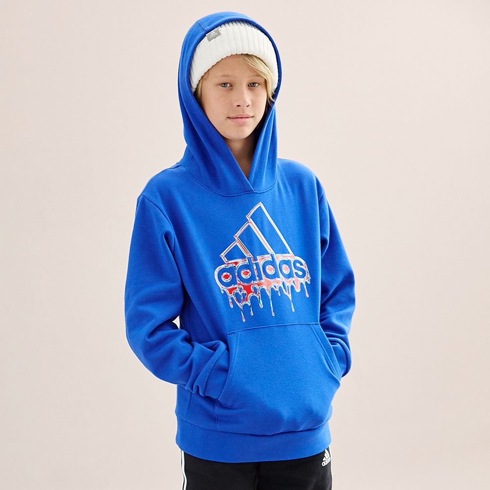Boys 8-20 adidas Hyperreal Graphic Fleece Hoodie