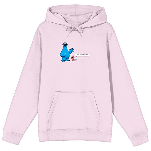 Men's Sesame Street Cookie Monster Hoodie