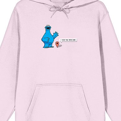 Men's Sesame Street Cookie Monster Hoodie