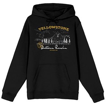 Men's Yellowstone Dutton Ranch Hoodie