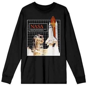 Men's NASA Logo and Realistic Tee