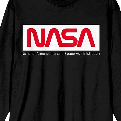 Men's NASA Classic Red Logo Tee