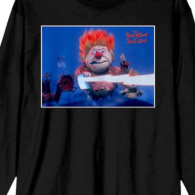 Men's The Year Without A Santa Claus Heat Miser Photo Tee
