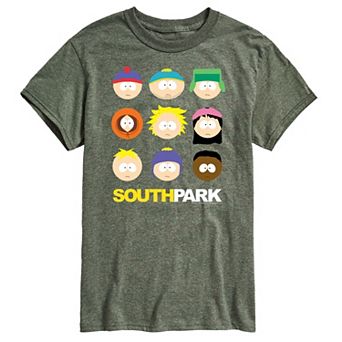 Men's South Park Face Grid Tee