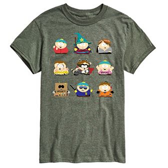 Men's South Park Cartman Grid Tee