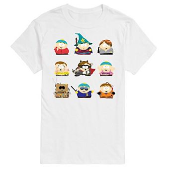 Men's South Park Cartman Grid Tee