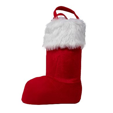 Santa Plush Standing Stocking