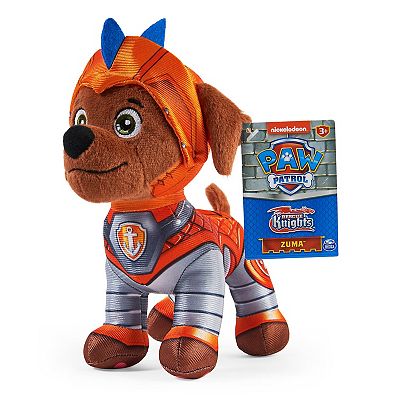 PAW Patrol 8 Inch Rescue Knights Zuma Stuffed Animal Plush Toy