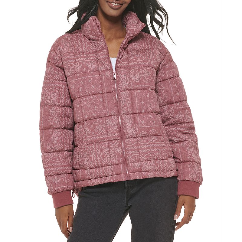 Levi's quilted hot sale puffer jacket