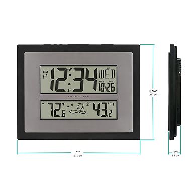 La Crosse Technology Digital Atomic Clock with Forecast