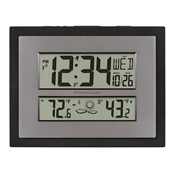 La Crosse Technology Digital Atomic Clock with Forecast