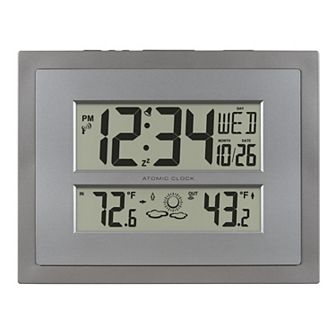 La Crosse Technology Digital Atomic Clock with Forecast
