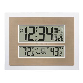 La Crosse Technology Digital Atomic Clock with Forecast