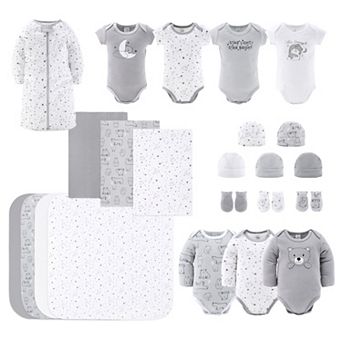 The Peanutshell Celestial Bears 23 pc Baby Gift Set