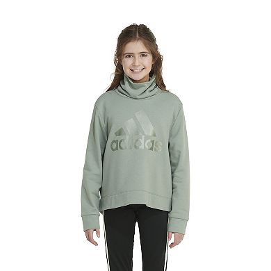 Girls 7-16 adidas Mockneck French Terry Pullover